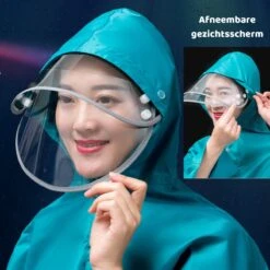 Simple Lifestyle® Universeel Regenjas Bromfiets Hoes Scooter Regenponcho Beenkleed - Zwart -Buiten Kampeer Aanbieding 1200x1200 1342