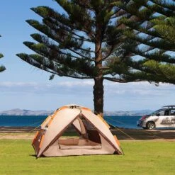 Merkloos Kamping Tent / Absolutely Waterproof, Lightweight Camping Tent With - Tent Ideal For Camping In The Garden, Dome Tent, -Buiten Kampeer Aanbieding 1200x1200 138