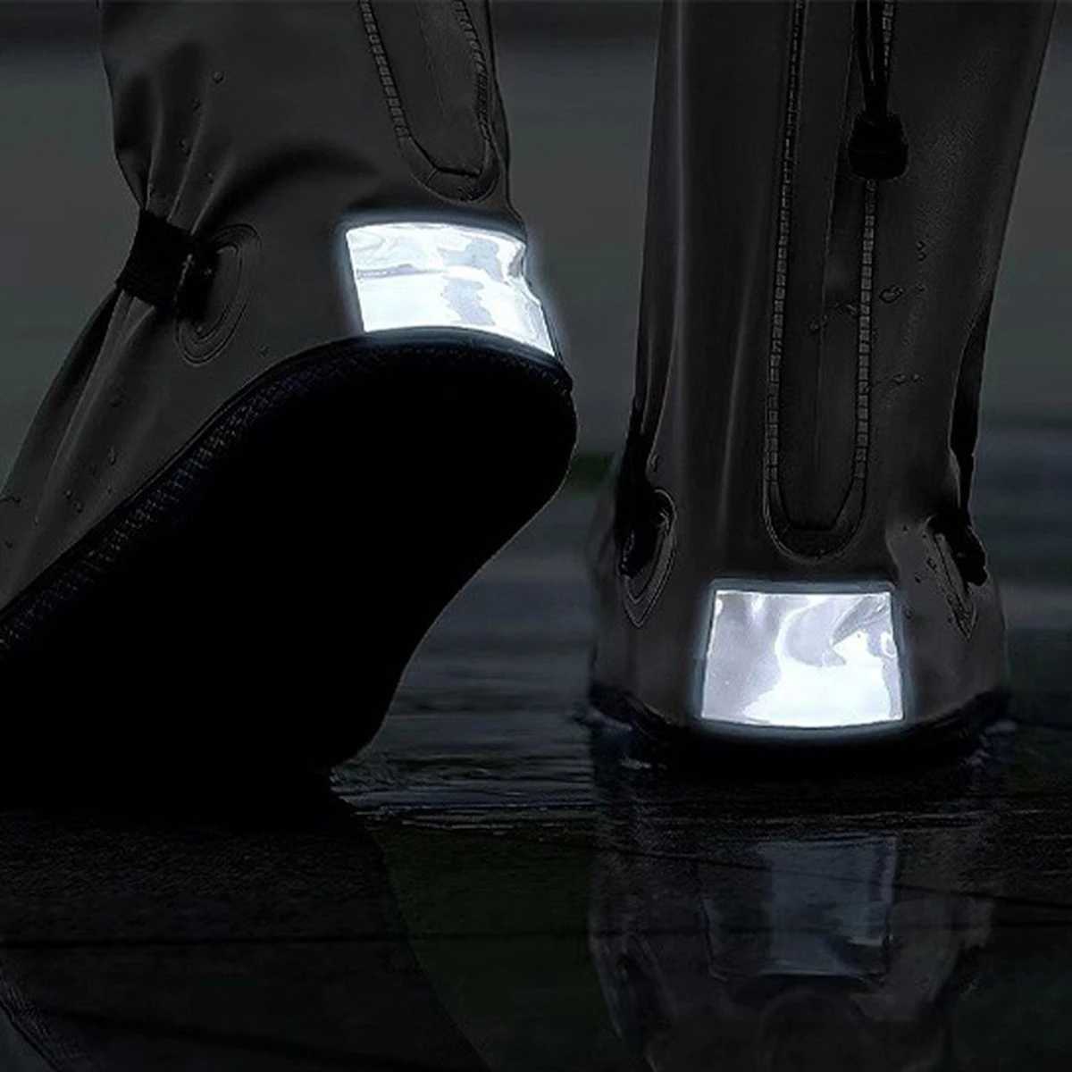 Merkloos Regen Overschoenen - Schoencover - Type: 2 - Bruin - Maat 44/45 2 Merkloos Regen Overschoenen - Schoencover - Type: 2 - Bruin - Maat 44/45 - Afbeelding 2