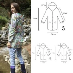 BiggDesign Faces - Dames Regenjas Waterdicht - Regenpak - Maat M -Buiten Kampeer Aanbieding 1200x1200 1447