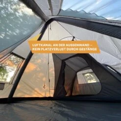 Skandika Tipi Kotona Air Opblaasbare Tent – Opblaasbare Tenten - 4 Persoons Tipi Tent – Tenten - Campingtent – Ingenaaide Tentvloer – Muggengaas – 260 Cm Stahoogte – 490 X 370 X 260 (L X B X H) – Outdoor, Camping, Tuin – Luchttent - Kamperen - Beige -Buiten Kampeer Aanbieding 1200x1200 154