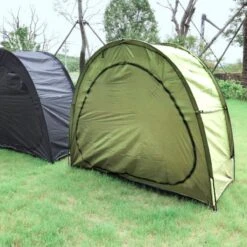 Merkloos Fietstent,Beschermhoes Fietsenschuur, Tent Voor Camping In De Open Lucht-groen 200*80*165CM -Buiten Kampeer Aanbieding 1200x1200 17