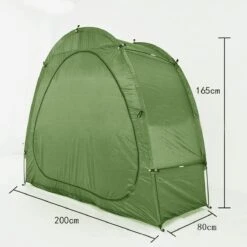 Merkloos Fietstent,Beschermhoes Fietsenschuur, Tent Voor Camping In De Open Lucht-groen 200*80*165CM -Buiten Kampeer Aanbieding 1200x1200 18