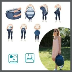 Babymoov Babyni Speelruimte & Extra Bedje Anti-UV FPS 50+ Marinière -Buiten Kampeer Aanbieding 1200x1200 189