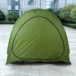 Merkloos Fietstent,Beschermhoes Fietsenschuur, Tent Voor Camping In De Open Lucht-groen 200*80*165CM -Buiten Kampeer Aanbieding 1200x1200 21