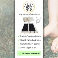 Earthle Volledige Earthing Tweepersoons Aardingsset - 2x Slaapmat + 2x Kussensloop - Aardingsmat - Aarden - Earthing Mat - Aarding - Grounding Mat - Kussensloop - Aardingskussensloop - Combo Deal -Buiten Kampeer Aanbieding 1200x1200 454