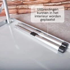 Liivo Aluminium Inklapbare Tafel - Campeertafel 75x55x60cm -Buiten Kampeer Aanbieding 1200x1200 504