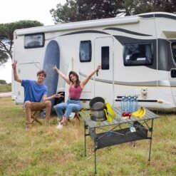 Campingtafel Inklapbaar En Opvouwbaar - Kampeertafel - Lichtgewicht Hittebestendig -Buiten Kampeer Aanbieding 1200x1200 544