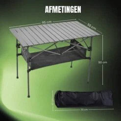 Campingtafel Inklapbaar En Opvouwbaar - Kampeertafel - Lichtgewicht Hittebestendig -Buiten Kampeer Aanbieding 1200x1200 546