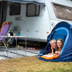 Relaxdays Campingtafel Inklapbaar - Aluminium Klaptafel - Vouwtafel Camping - Koffermodel -Buiten Kampeer Aanbieding 1200x1200 598