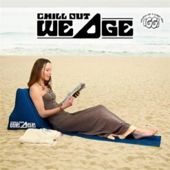 CKB LTD - Chill Out - Luchtbed - Campingstoel - Wedge Opblaasbare Ligstoel - Blauw Strandstoel 1 Persoons Volwassen Luchtbedden Kampeerstoel Vouwstoel Stoel Slaapmatje Slaapmatten Opvouwbaar Volwassenen Tuinstoel Opblaasstoel Kampeerstoelen Lucht -Buiten Kampeer Aanbieding 1200x1200 652