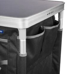 Campart Campingkeuken KI-0734 - Campingkast Groot - 4 Verstelbare Poten - Opvouwbaar En Lichtgewicht - Inclusief Opbergtas - Grijs -Buiten Kampeer Aanbieding 1200x1200 680