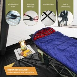 Skandika Ruka S Kleine Campingtafel – Campingtafels - Aluminium Campingtafel, Opvouwbaar, Zeer Licht, Eenvoudig Te Monteren, Stabiele Standaard - Opvouwtafel Voor Kamperen, Tenten Wandelen, Reizen, Thuis, Tuin – Tot Max. 20 Kg. - Grijs -Buiten Kampeer Aanbieding 1200x1200 709