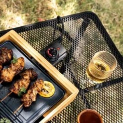 Travellife Greccio Outdoor Tafel Mesh Black 90 X 60 -Buiten Kampeer Aanbieding 1200x1200 729