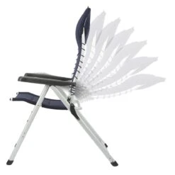 Campart Campingstoel CH-0592 - Opvouwbaar Met Hoofdsteun - 7 Verstelbare Standen - Lichtgewicht - Blauw -Buiten Kampeer Aanbieding 1200x1200 732