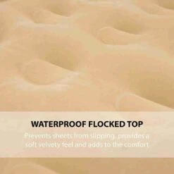 Merkloos Avenli 88030 Hoog Verhoogd Gevlokt Luchtbed | Queensize | Ingebouwde Pompen | Snelle En Gemakkelijke Inflatie -Buiten Kampeer Aanbieding 1200x1200 823