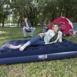 Pavillo Queen Luchtbed - 2-Persoons - Blauw - 203 X 152 X 22 Cm -Buiten Kampeer Aanbieding 1200x1200 907