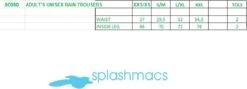 Splashmacs Waterdichte Regenbroek Voor Volwassenen Van Unisex (Geel) XXL -Buiten Kampeer Aanbieding 1200x430 4