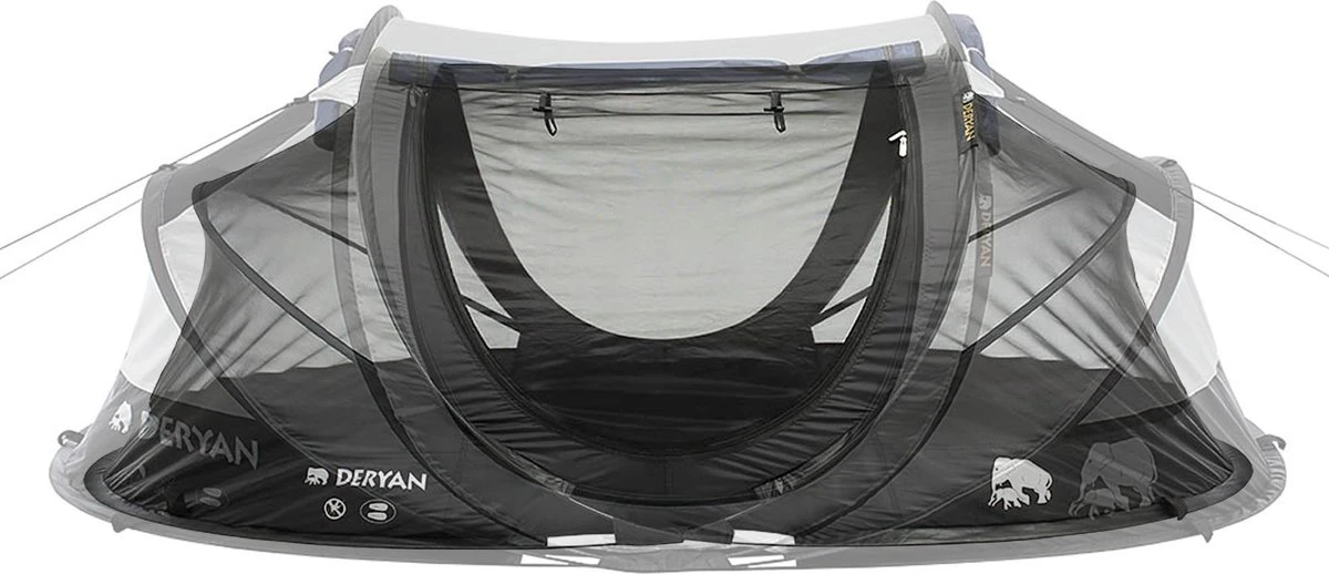 Deryan Luxe Pop-up Reisklamboe - Lichtgewicht 2 Persoons Klamboe – Geimpregneerd - Slaapcompartiment Voor Tent - Binnentent 9 Deryan Luxe Pop-up Reisklamboe - Lichtgewicht 2 Persoons Klamboe – Geimpregneerd - Slaapcompartiment Voor Tent - Binnentent - Afbeelding 9