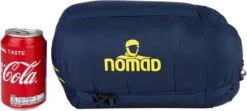 NOMAD® Pegasus 190 Slaapzak Links | 550 Gram | 215 X 77 Cm | Mummy Slaapzak Tot 195cm Lichaamslengte -Buiten Kampeer Aanbieding 1200x541