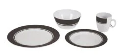 Bo-Camp - Servies - Classic - 16-Delig - Wit/Grijs -Buiten Kampeer Aanbieding 1200x548 3