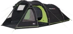 High Peak Atmos 3 Tunneltent - Donkergrijs - 3 Persoons -Buiten Kampeer Aanbieding 1200x562