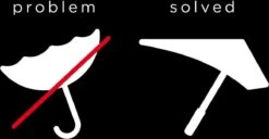 Senz° Umbrella - Stormparaplu - Automatisch - Zwart - Ø 88 Cm - Lange Handvat -Buiten Kampeer Aanbieding 1200x621 3