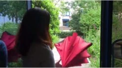 Impliva - Opvouwbare Inside Out Paraplu - Ø 107 Cm - Zwart/Blauw -Buiten Kampeer Aanbieding 1200x666 6