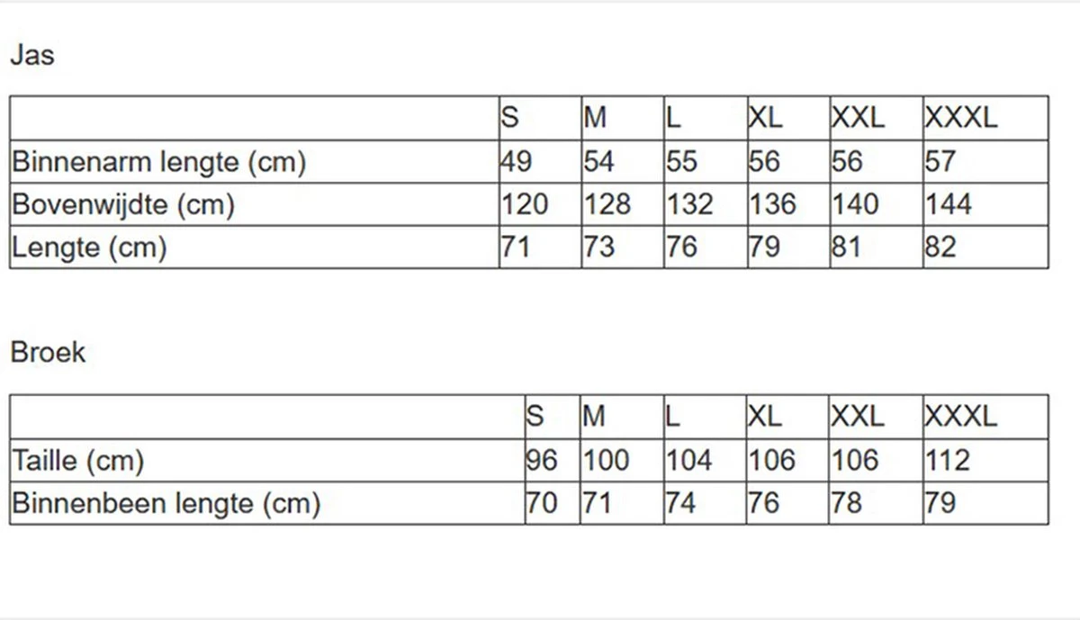 Merkloos Regenpak - Donkerblauw XXL 3 Merkloos Regenpak - Donkerblauw XXL - Afbeelding 3
