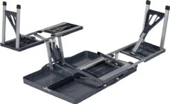 Bo-Camp Picknicktafel - Basic - Inklapbaar - Grijs -Buiten Kampeer Aanbieding 1200x740