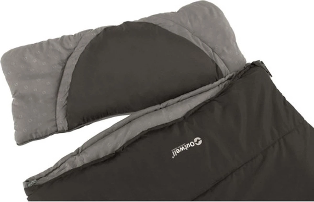 Outwell Slaapzak Contour Rits Links Zwart 8 Outwell Slaapzak Contour Rits Links Zwart - Afbeelding 8