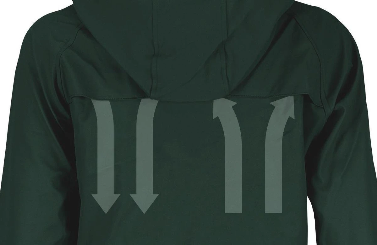 Ralka Regenjas Dames - Mizzle - Donkergroen - Maat 38 10 Ralka Regenjas Dames - Mizzle - Donkergroen - Maat 38 - Afbeelding 10