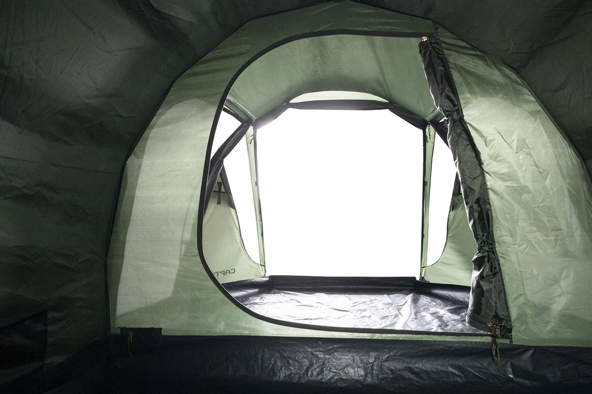 Capture Outdoor, 3-Man XXL Tent "Seikan XTR-3", Voor 3 XXL Personen, 215x400x155cm, DeLuxe Tent En Canvas, "Airflow System", … 5 Capture Outdoor, 3-Man XXL Tent "Seikan XTR-3", Voor 3 XXL Personen, 215x400x155cm, DeLuxe Tent En Canvas, "Airflow System", … - Afbeelding 5