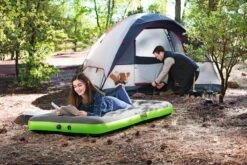 Bestway 1-Persoons Luchtbed Roll & Relax - 188 X 99 X 22 CM - Incl. 3-in-1 Reistas, Kussen En Handpomp - Binnen 50 Sec Opgeblazen - Binnen- En Buitengebruik -Buiten Kampeer Aanbieding 1200x800 192