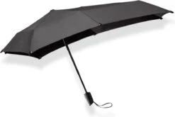 Senz Mini Automatic Foldable Paraplu Black Reflective -Buiten Kampeer Aanbieding 1200x800 220