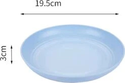 Merkloos Green-goose® Bio-based Borden | Set Van 4 | 19.5x3 Cm | Duurzame, Vaatwasserbestendige Borden Voor Camping, Vakantie Of Picknick | Vaatwasserbestendig -Buiten Kampeer Aanbieding 1200x801 14