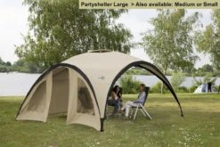 Bo-Camp Party Shelter - Partytent Small - 3x3x2,18 Meter -Buiten Kampeer Aanbieding 1200x801