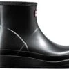 Hunter - Regenlaarzen Voor Vrouwen - Nebula Korte Speellaarzen - Zwart - Maat 38EU