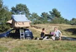 Daktent - Zumrut -Kampeertent -Rooftent 2 Personen 125X200CM -Buiten Kampeer Aanbieding 1200x814