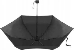 Opvouwbare Mini Paraplu - Klein & Opvouwbaar - Stormparaplu - Stevig Anti Storm & Wind - Windproof - 6 Panelen - Ø 90 Cm - Ruimtebesparend & Compact - Zwart -Buiten Kampeer Aanbieding 1200x815 6