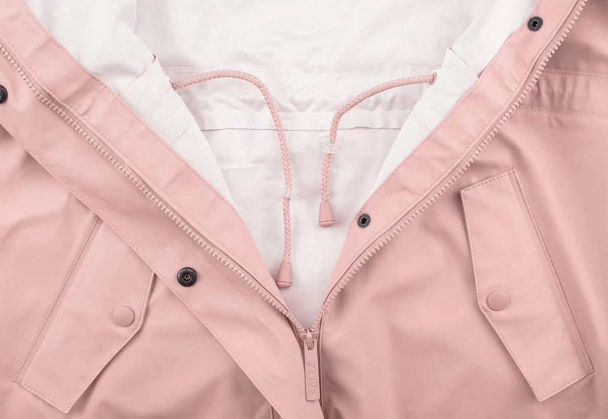 Ralka Regenjas Dames - Mizzle - Lichtroze - Maat 38 10 Ralka Regenjas Dames - Mizzle - Lichtroze - Maat 38 - Afbeelding 10