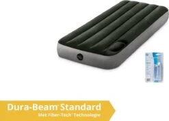 Intex Luchtbed - Downy - Formaat: Cot - B76 X L191 X H25 Cm - Ingebouwde Voetpomp- Met Reparatieset -Buiten Kampeer Aanbieding 1200x862 2