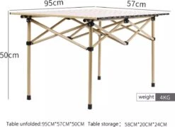 Buxibo - Lichtgewicht Vouwbare Campingtafel - Inklapbaar - Vis/Tuin/Picknick Tafel - Kamperen - Met Opberghoes - Aluminium - Grijs 12 Buxibo - Lichtgewicht Vouwbare Campingtafel - Inklapbaar - Vis/Tuin/Picknick Tafel - Kamperen - Met Opberghoes - Aluminium - Grijs -Buiten Kampeer Aanbieding 1200x869 1