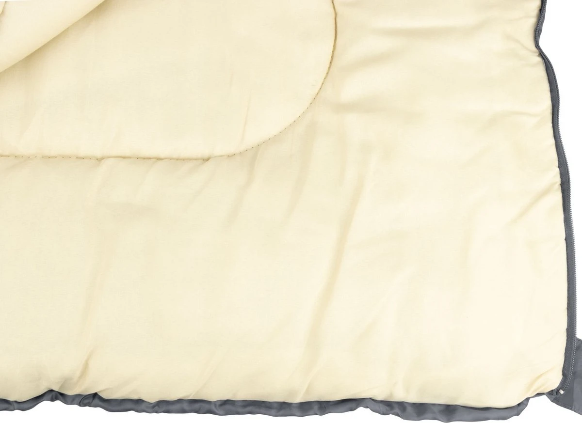 Abbey Camp Slaapzak Amsterdam-07 - Dekenmodel - 210 X 85 Cm - Grijs 6 Abbey Camp Slaapzak Amsterdam-07 - Dekenmodel - 210 X 85 Cm - Grijs - Afbeelding 6