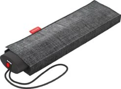 Reisenthel Umbrella Pocket Mini Opvouwbare Mini Paraplu - ø 97 Cm - Twist Silver Grijs