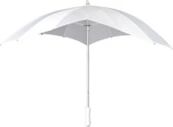 Impliva - Hartvormige Paraplu - UV-Bescherming - Ø 84 Cm - Wit -Buiten Kampeer Aanbieding 1200x880 8