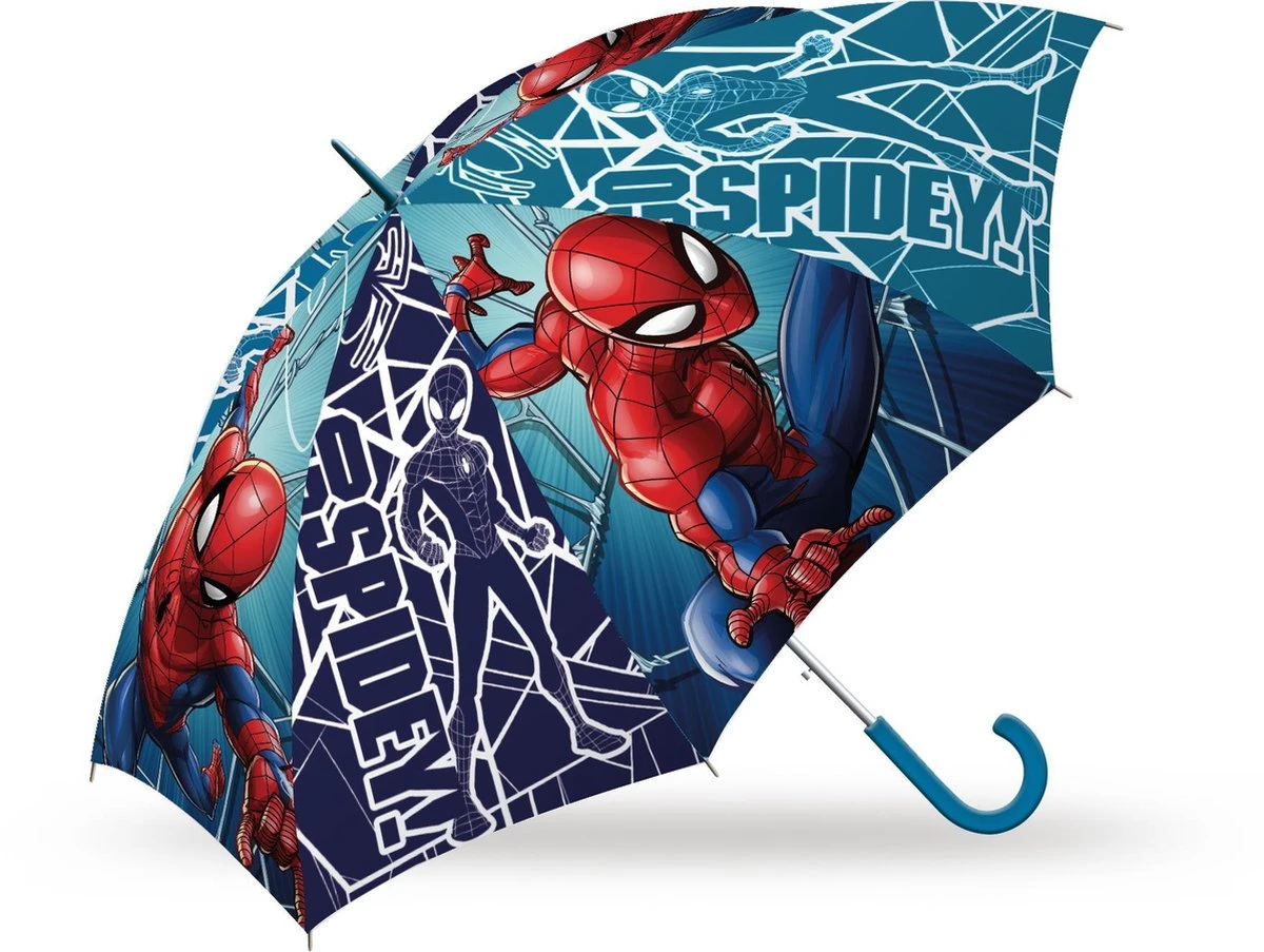 Marvel Spiderman Paraplu Voor Jongens 45 Cm - Marvel - Spiderman - Kinder/jongens Paraplu - Regenkleding/regenaccessoires 2 Marvel Spiderman Paraplu Voor Jongens 45 Cm - Marvel - Spiderman - Kinder/jongens Paraplu - Regenkleding/regenaccessoires - Afbeelding 2