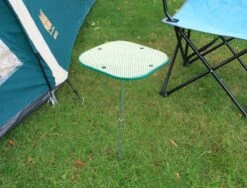 NordFalk Campingtafel 25x25x47 Cm - Aluminium Priktafel / Kampeertafel - Afschroefbare Tafelpoot -Buiten Kampeer Aanbieding 1200x911