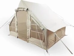Opblaasbare Vier Persoons Tent Beige 300x200x210 Cm -Buiten Kampeer Aanbieding 1200x915