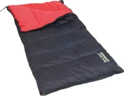 Polydaun Pelikaan Junior - Kinderslaapzak - Blauw/rood - 70x160 Cm Reversibel -Buiten Kampeer Aanbieding 1200x929